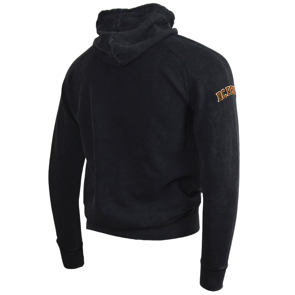 Take Command Washington Commanders DC PROPER Unisex Mineral Wash Vintage Pullover Hoodie Black