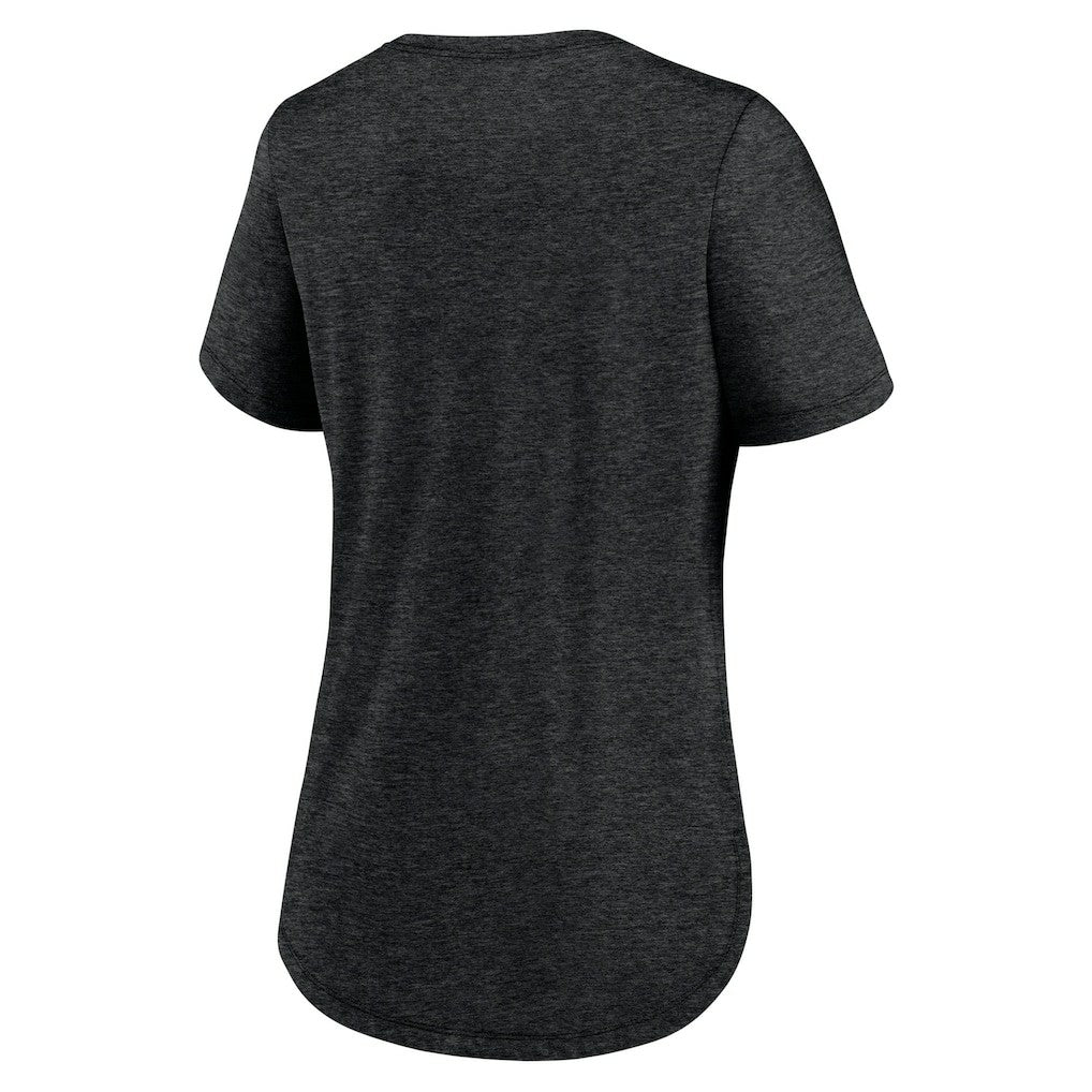 Nike Atlanta Falcons Women's Local Fashion Tri-Blend T-Shirt Heather Black