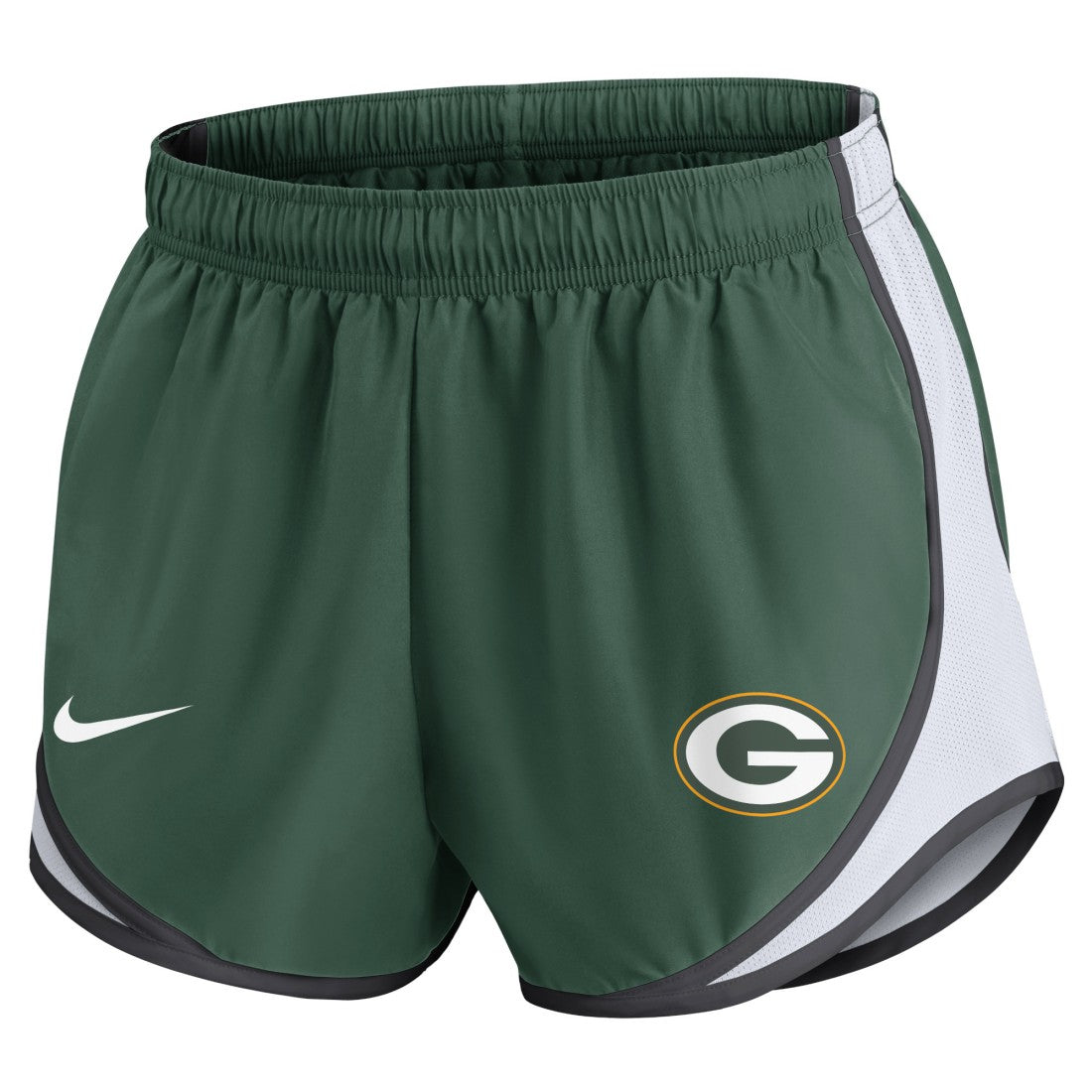 Nike Green Bay Packers Women's Plus Size Tempo Shorts Green