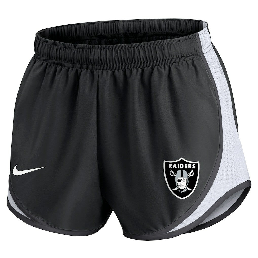 Nike Las Vegas Raiders Women's Performance Tempo Shorts Black