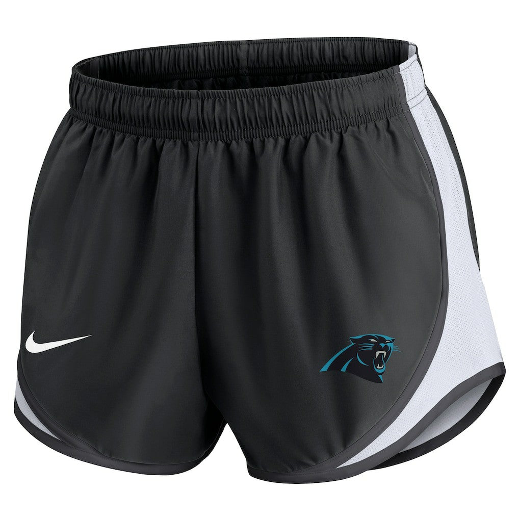 Nike Carolina Panthers Women's Performance Tempo Shorts Black