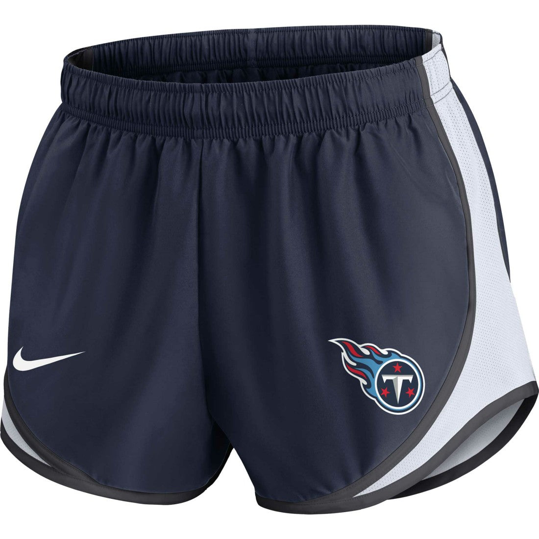 Nike Tennessee Titans Women's Performance Tempo Shorts Navy