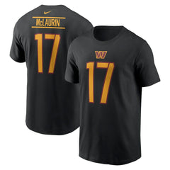 Nike Terry McLaurin Washington Commanders Player Name & Number T-Shirt Black