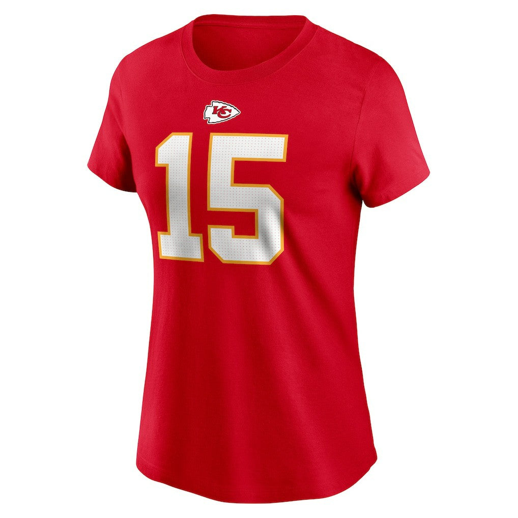 Nike Patrick Mahomes Kansas City Chiefs Women's Player Name & Number T-Shirt Red