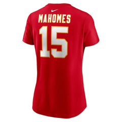 Nike Patrick Mahomes Kansas City Chiefs Women's Player Name & Number T-Shirt Red