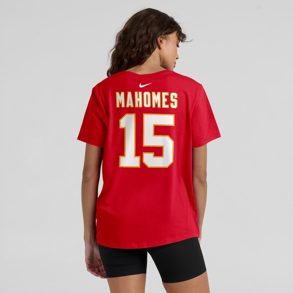 Nike Patrick Mahomes Kansas City Chiefs Women's Player Name & Number T-Shirt Red