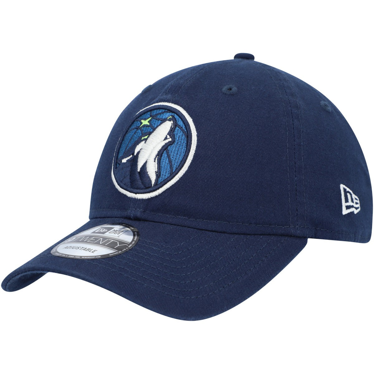 Minnesota Timberwolves Team 2.0 9TWENTY Adjustable Hat Navy | New Era