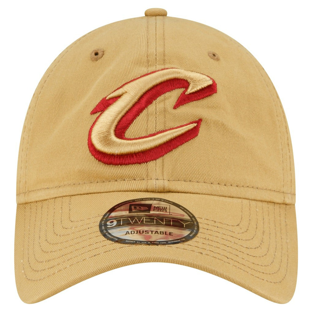 Cleveland Cavaliers Team 2.0 9TWENTY Adjustable Hat for sale Tan | New Era