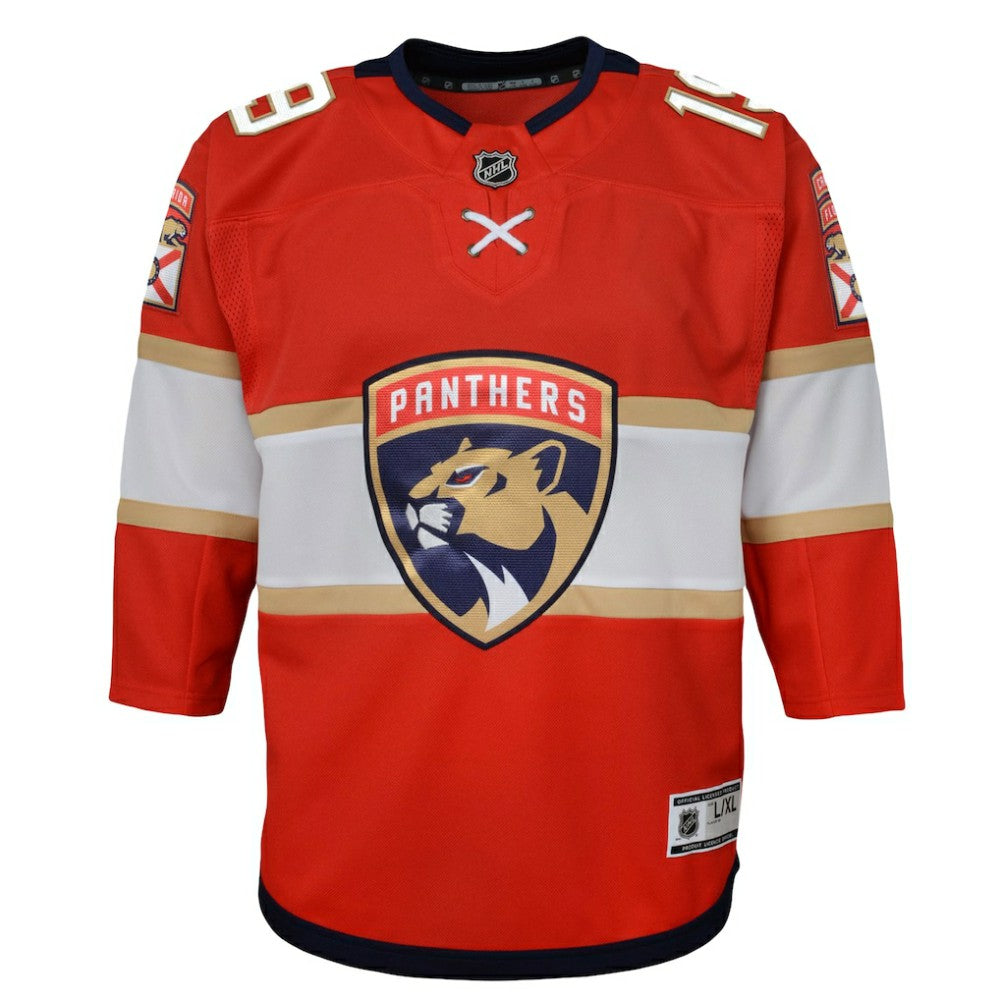 Matthew Tkachuk Florida Panthers Youth Home Premier Player Jersey - Red - NHL 5021932