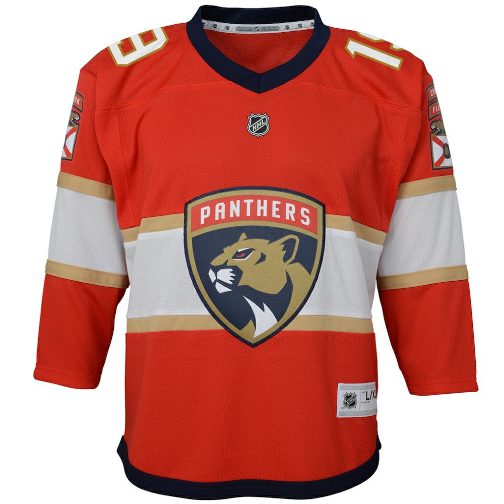 Matthew Tkachuk Florida Panthers Youth Home Replica Player Jersey - Red - NHL 5021945