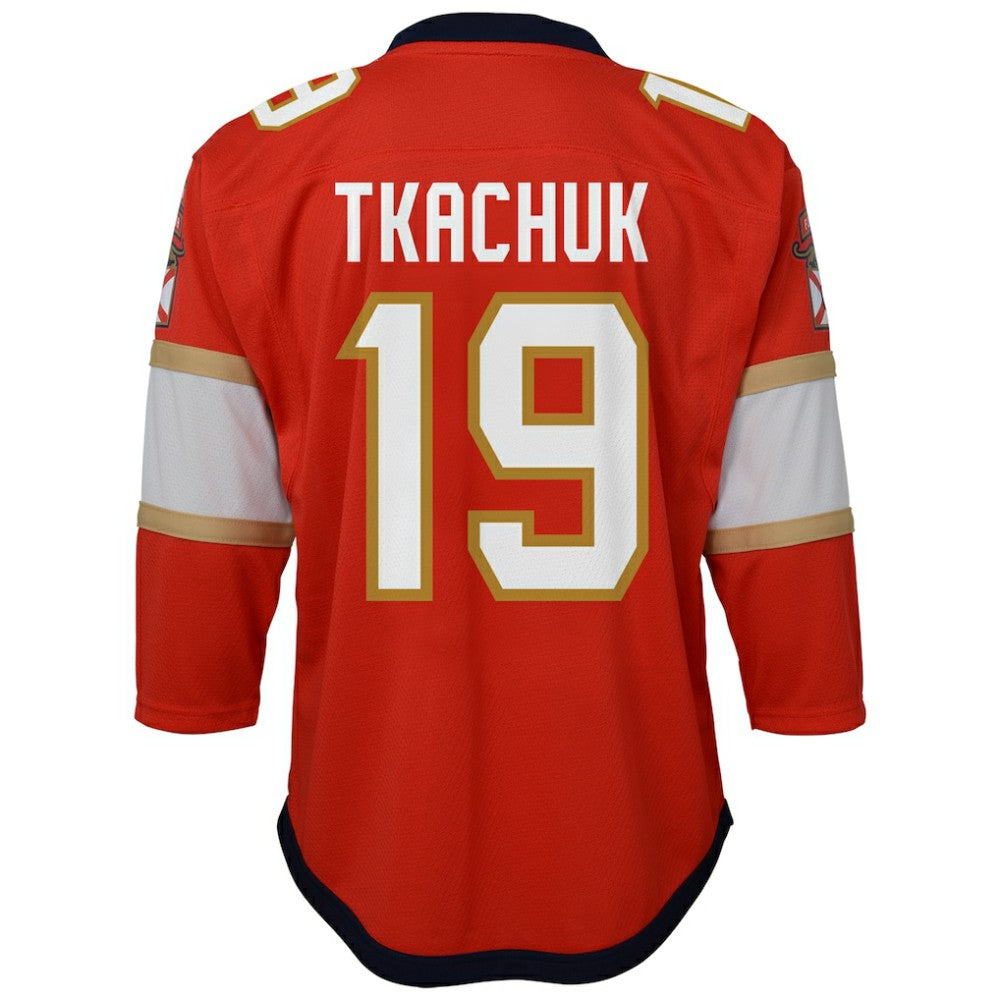 Matthew Tkachuk Florida Panthers Youth Home Replica Player Jersey - Red - NHL 5021945