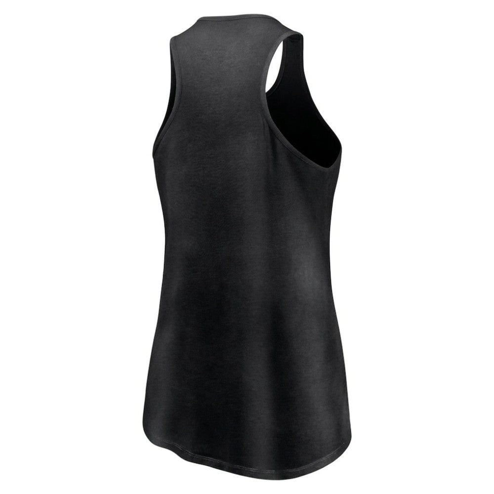 Chicago White Sox Fanatics Women's Simplicity Swing Racerback Scoop Neck Tank Top - Black - Fanatics on Sale