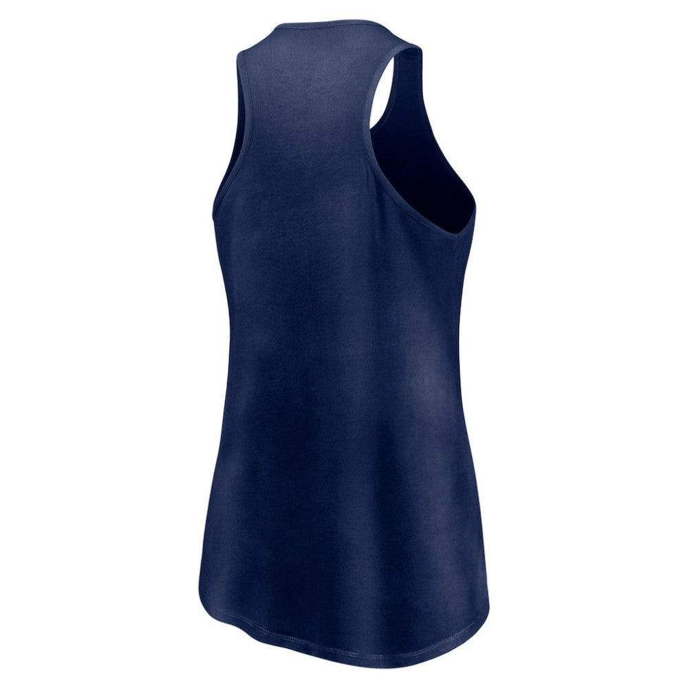 Chicago White Sox Fanatics Women's Simplicity Swing Racerback Scoop Neck Tank Top - Navy - Fanatics Sale