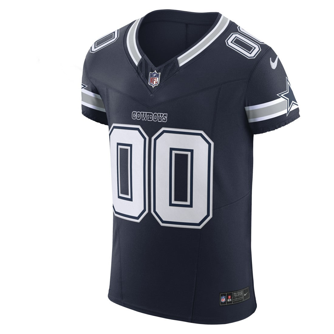 Nike Dallas Cowboys Vapor F.U.S.E. Elite Custom Jersey Navy