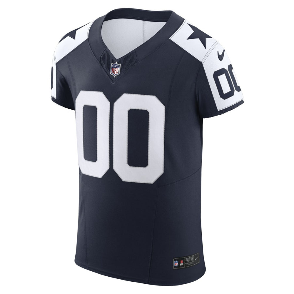 Nike Dallas Cowboys Vapor F.U.S.E. Elite Custom Jersey Navy