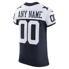 Nike Dallas Cowboys Vapor F.U.S.E. Elite Custom Jersey Navy