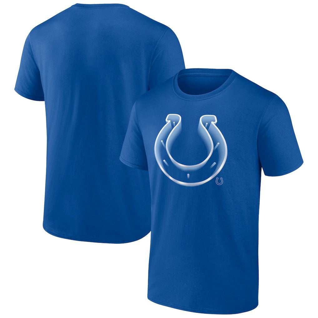 Fanatics Indianapolis Colts Chrome Dimension T-Shirt Royal