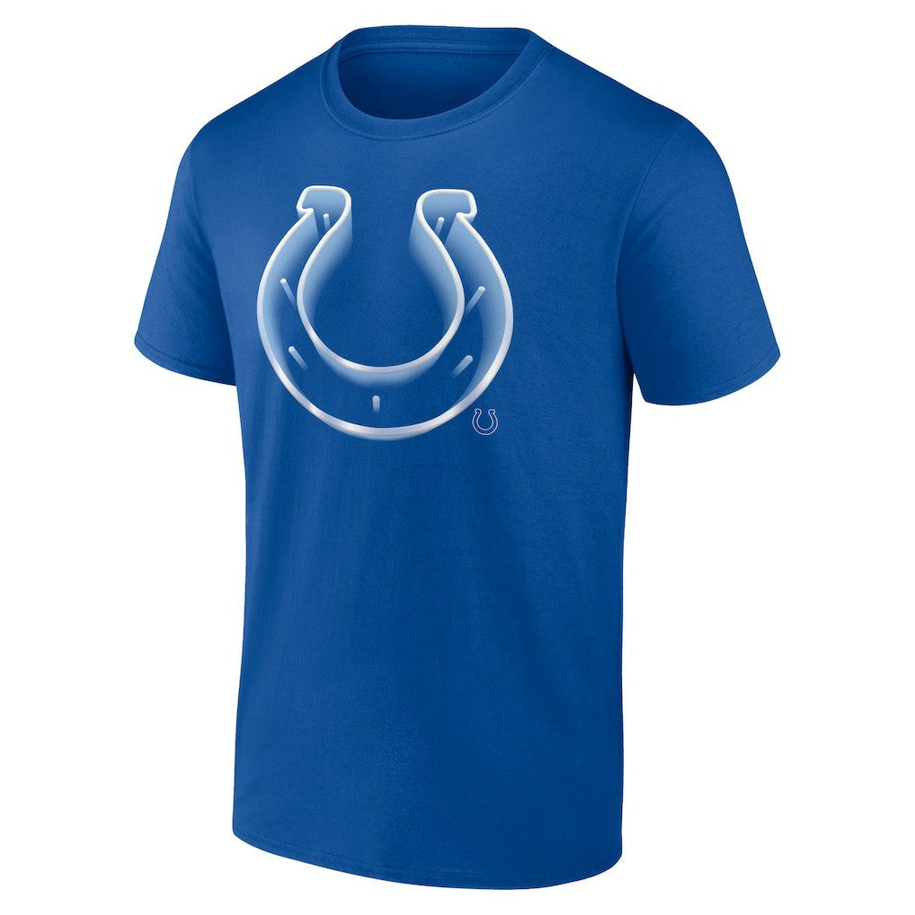 Fanatics Indianapolis Colts Chrome Dimension T-Shirt Royal