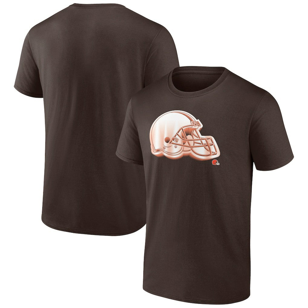 Fanatics Cleveland Browns Chrome Dimension T-Shirt Brown