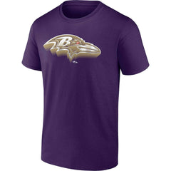 Fanatics Baltimore Ravens Chrome Dimension T-Shirt Purple
