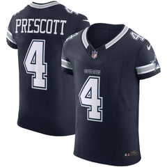 Nike Dak Prescott Dallas Cowboys Vapor F.U.S.E. Elite Jersey Navy