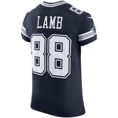 Nike CeeDee Lamb Dallas Cowboys Vapor F.U.S.E. Elite Jersey Navy