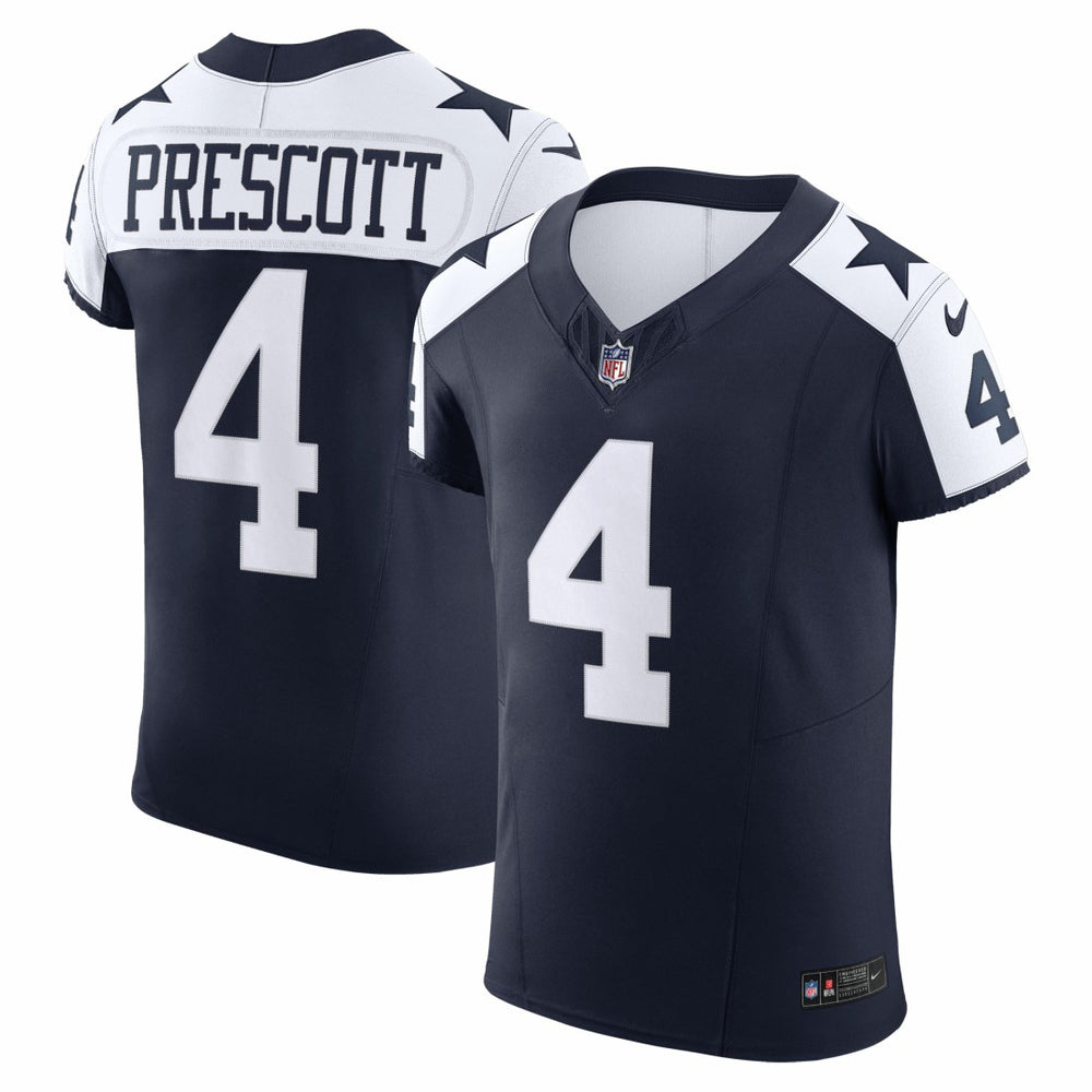 Nike Dak Prescott Dallas Cowboys Alternate Vapor F.U.S.E. Elite Jersey Navy
