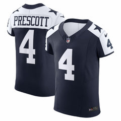 Nike Dak Prescott Dallas Cowboys Alternate Vapor F.U.S.E. Elite Jersey Navy