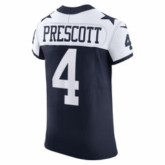 Nike Dak Prescott Dallas Cowboys Alternate Vapor F.U.S.E. Elite Jersey Navy