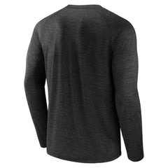Chicago White Sox Fanatics Heroic Play Raglan Long Sleeve T-Shirt - Black - Fanatics on Sale