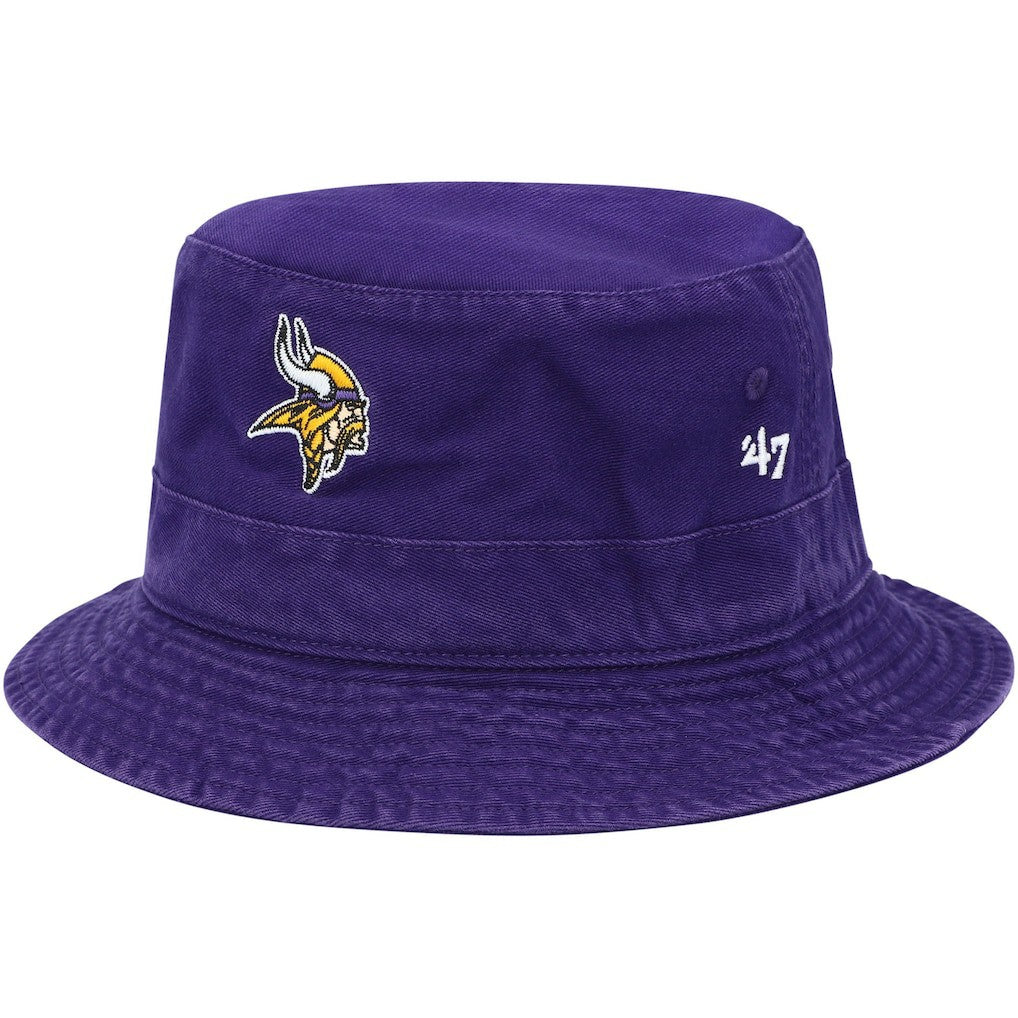 47 brand Minnesota Vikings '47 Primary Bucket Hat Purple