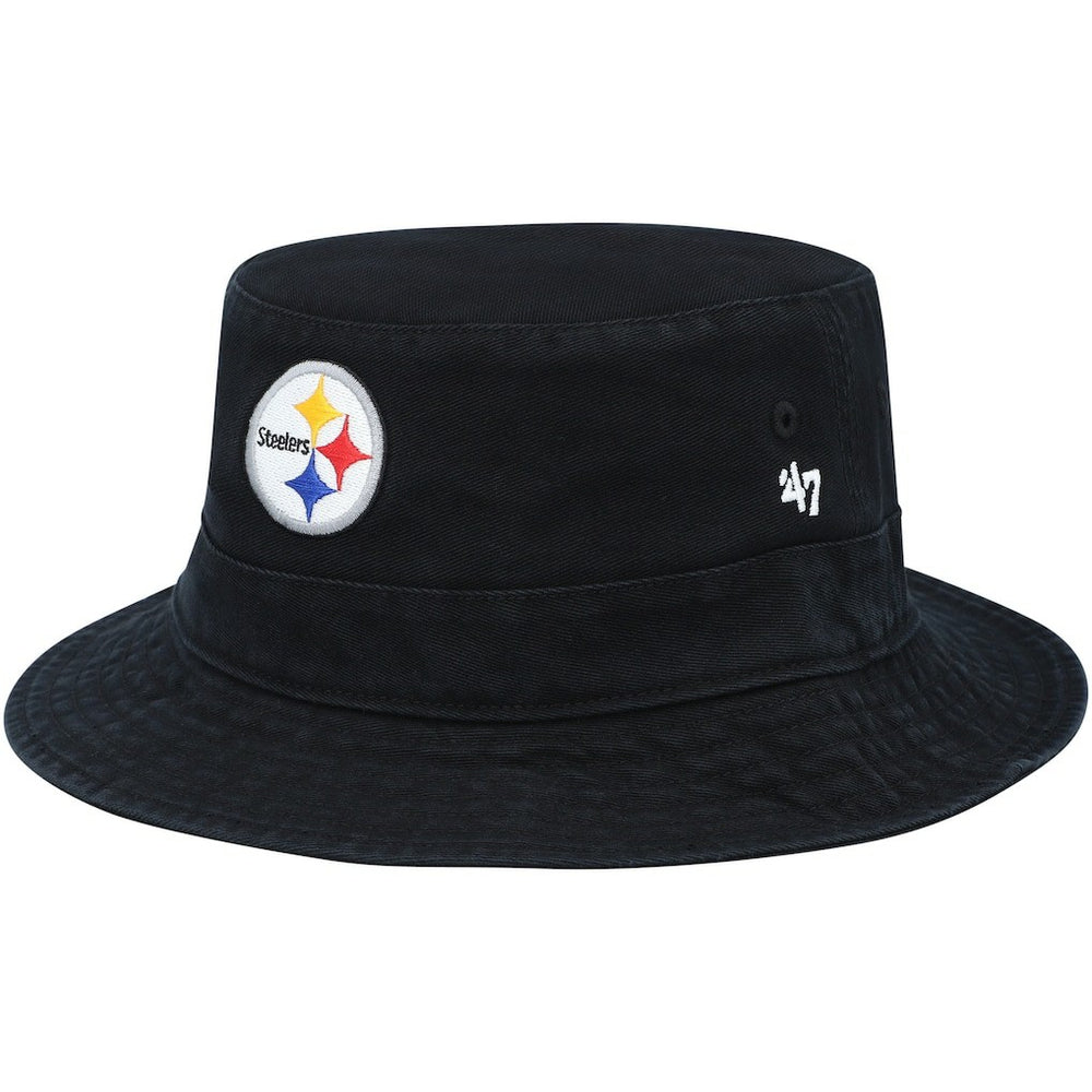 47 brand Pittsburgh Steelers '47 Primary Bucket Hat Black