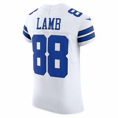 Nike CeeDee Lamb Dallas Cowboys Vapor F.U.S.E. Elite Jersey White