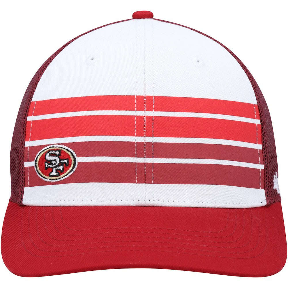 47 brand San Francisco 49ers '47 Youth Cove Trucker Snapback Hat White/Scarlet