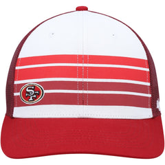 47 brand San Francisco 49ers '47 Youth Cove Trucker Snapback Hat White/Scarlet