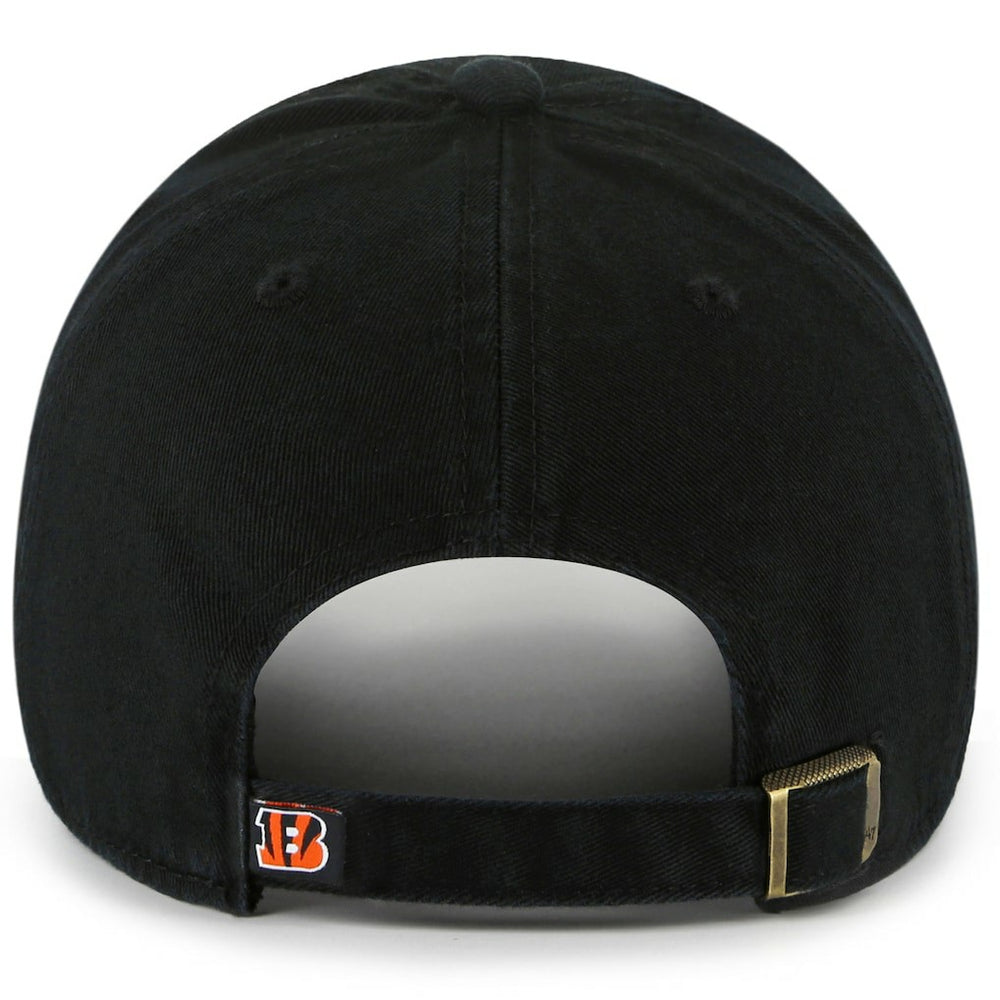 47 brand Cincinnati Bengals '47 Team Pride Clean Up Adjustable Hat Black