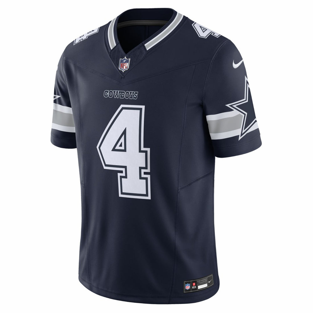 Nike Dak Prescott Dallas Cowboys Vapor F.U.S.E. Limited Jersey Navy