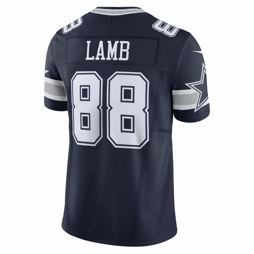 Nike CeeDee Lamb Dallas Cowboys Vapor F.U.S.E. Limited Jersey Navy