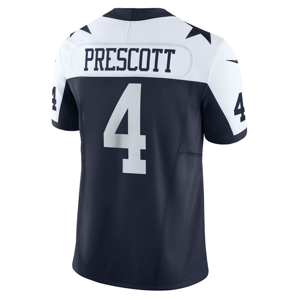 Nike Dak Prescott Dallas Cowboys Vapor F.U.S.E. Limited Jersey Navy