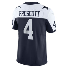 Nike Dak Prescott Dallas Cowboys Vapor F.U.S.E. Limited Jersey Navy