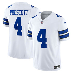 Nike Dak Prescott Dallas Cowboys Vapor F.U.S.E. Limited Jersey White