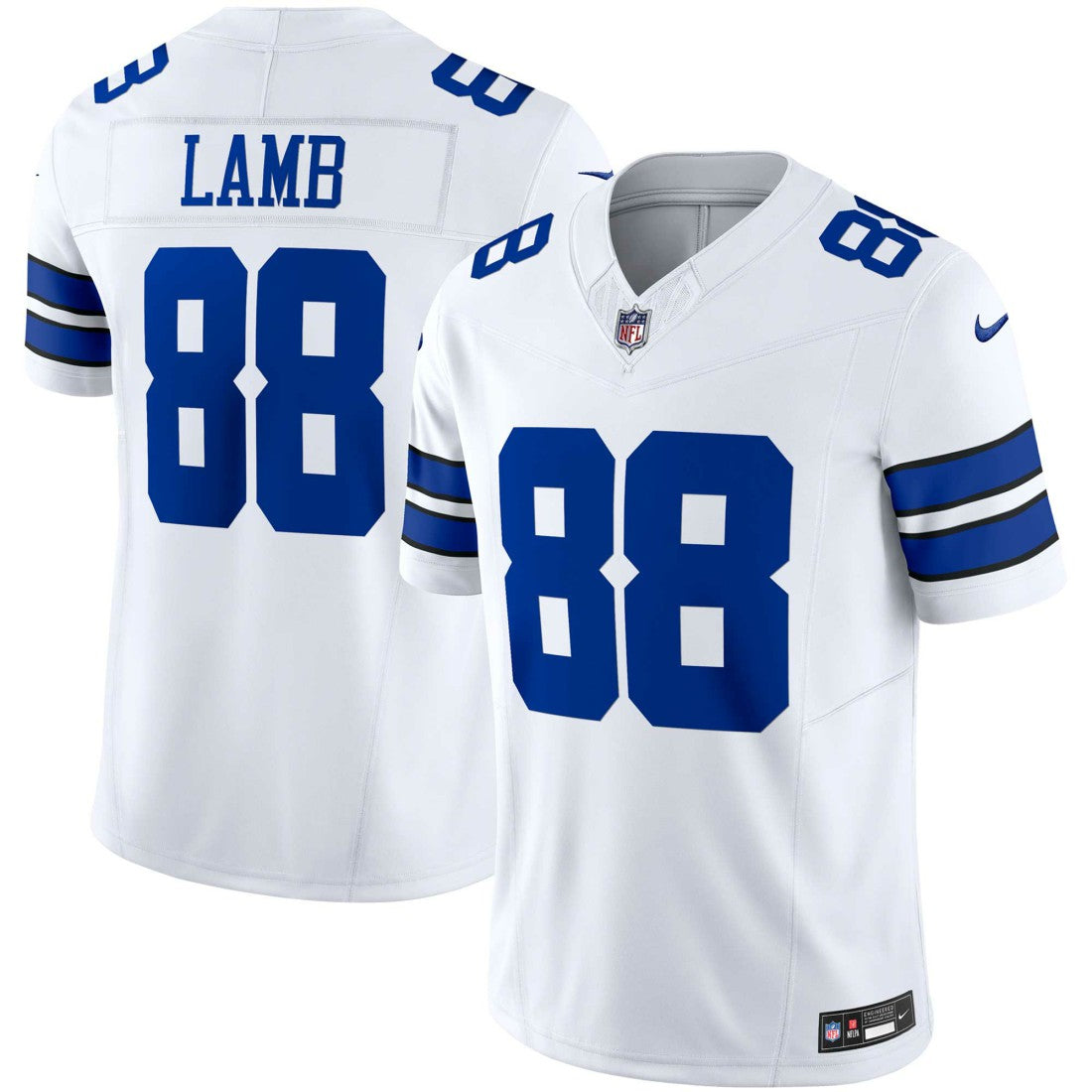 Nike CeeDee Lamb Dallas Cowboys Vapor F.U.S.E. Limited Jersey White