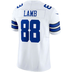 Nike CeeDee Lamb Dallas Cowboys Vapor F.U.S.E. Limited Jersey White