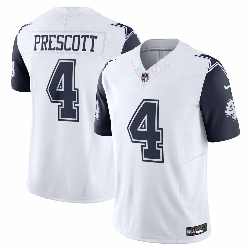Nike Dak Prescott Dallas Cowboys Vapor F.U.S.E. Limited Jersey White