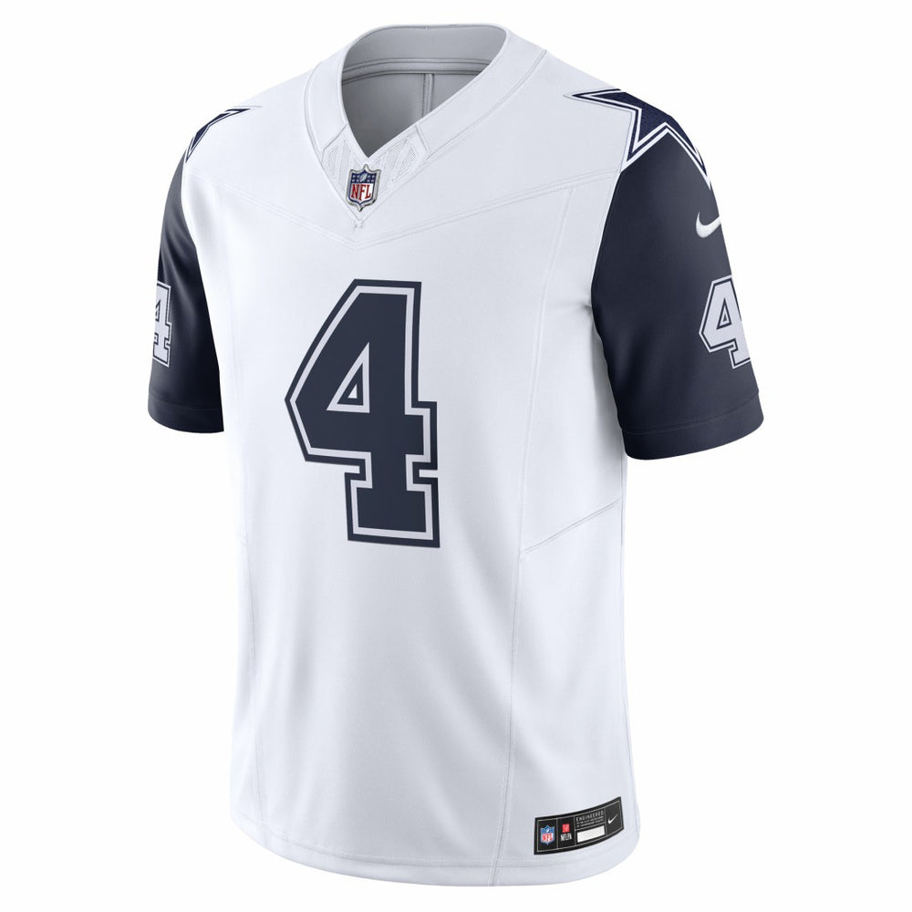 Nike Dak Prescott Dallas Cowboys Vapor F.U.S.E. Limited Jersey White
