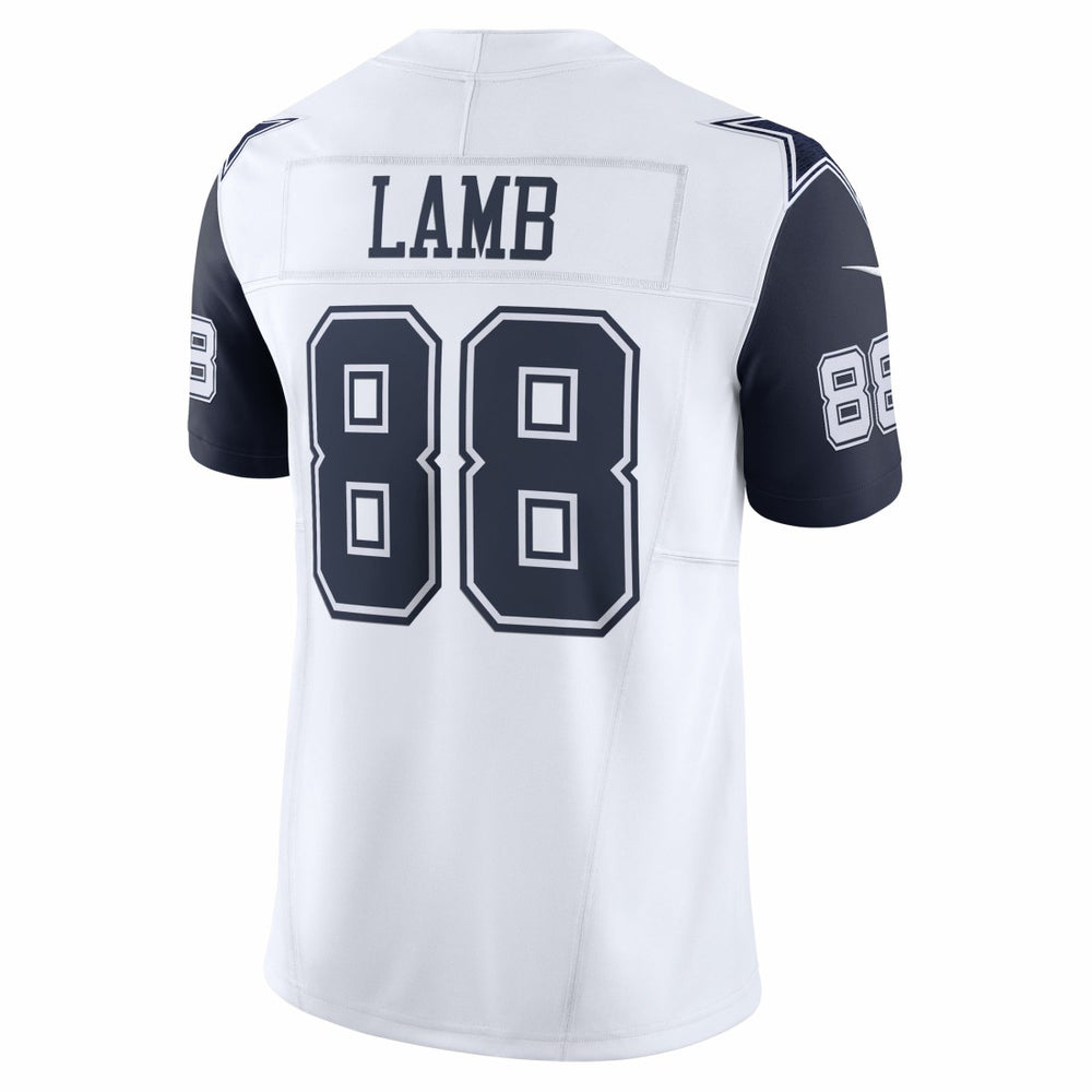 Nike CeeDee Lamb Dallas Cowboys Vapor F.U.S.E. Limited Jersey White