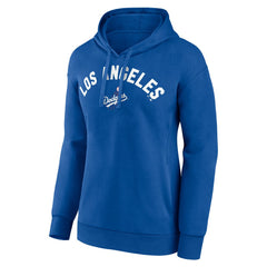 Los Angeles Dodgers Women's Personalized Cooperstown Collection Winning Streak Pullover Hoodie - Royal - MLB Sale