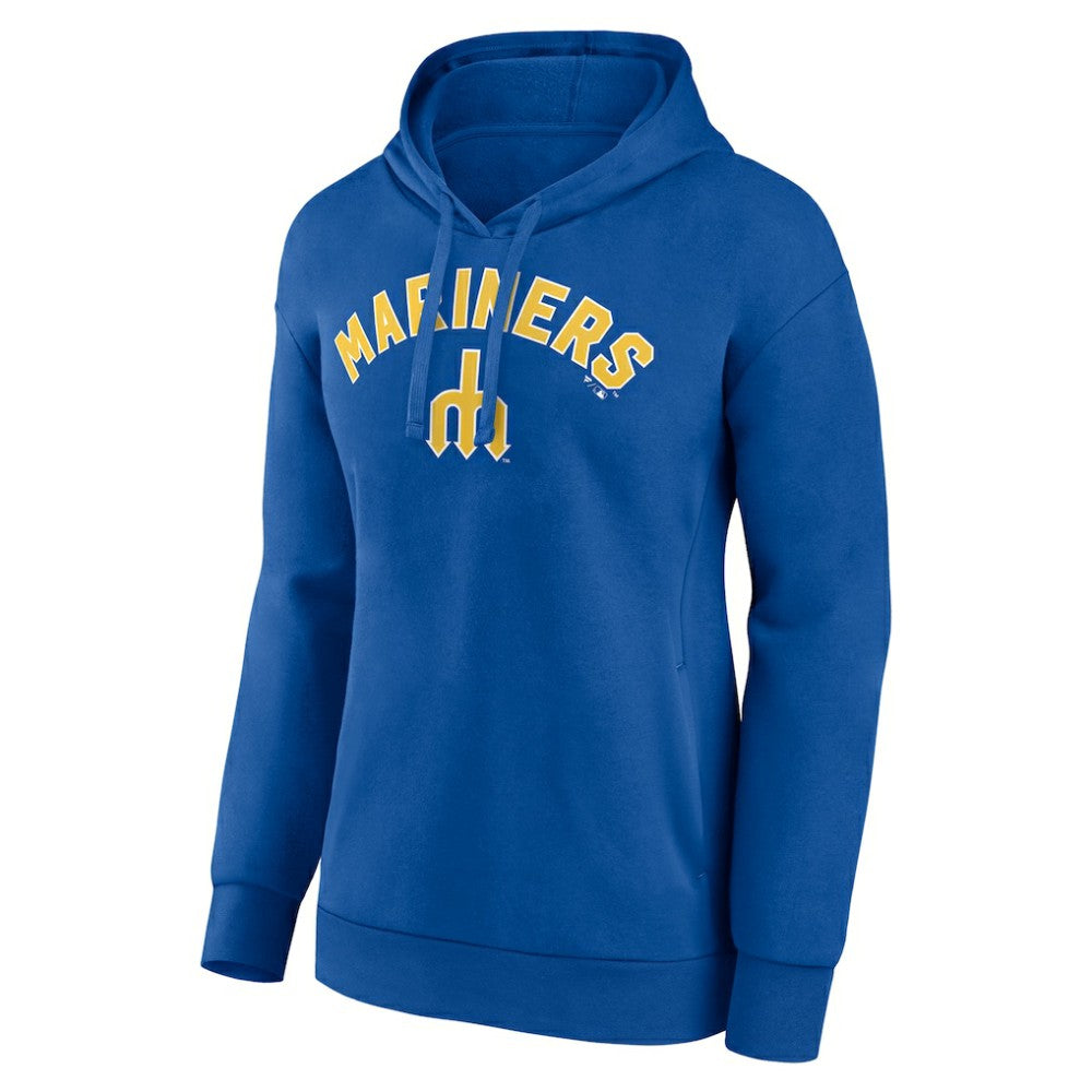 Seattle Mariners Women's Personalized Cooperstown Collection Winning Streak Pullover Hoodie - Royal - MLB Online