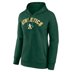 Athletics Women's Personalized Team Winning Streak Pullover Hoodie - Green - MLB Discount