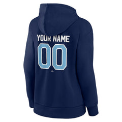 Tampa Bay Rays Women's Personalized Team Winning Streak Pullover Hoodie - Navy - MLB Discount